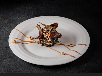 MİLK CHOCOLATE AND HAZELNUT PARFAİT