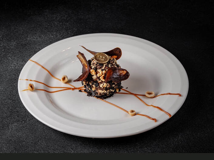 MİLK CHOCOLATE AND HAZELNUT PARFAİT